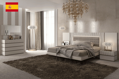 Bedroom Furniture Beds with storage Marina Taupe Bedroom