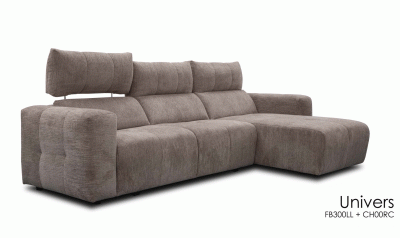 Living Room Furniture Reclining and Sliding Seats Sets Univers Sectional w/bed, recliner and storage