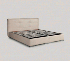*FOLDABLE BED WITH SLATTED FRAME (STORAGE)