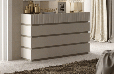 Bedroom Furniture Dressers and Chests Marina Single Dresser Taupe