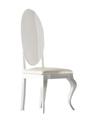 Dining Room Furniture Chairs Carmen White side chair