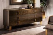Bedroom Furniture Dressers and Chests Essenza Double Dresser