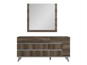 Bedroom Furniture Dressers and Chests Medea Double Dresser / Mirror