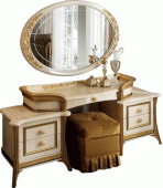 Bedroom Furniture Dressers and Chests Melodia Vanity Dresser / mirror