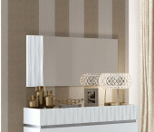 Bedroom Furniture Mirrors Marina WHITE mirror