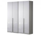You can get two and make a four-door wardrobe by putting them next to each other