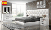 Bedroom Furniture Modern Bedrooms QS and KS Emporio White Bedroom
