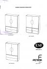 Assembling Instruction for 2 Door Wardrobe