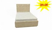 Bedroom Furniture Twin Size Kids Bedrooms Kroma Sand Birch 48" Bed