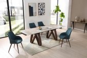 Dining Room Furniture Modern Dining Room Sets 9086 Table with 1353 Chairs