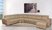 Living Room Furniture Reclining and Sliding Seats Sets 8312 Sectional with Sliding Seats